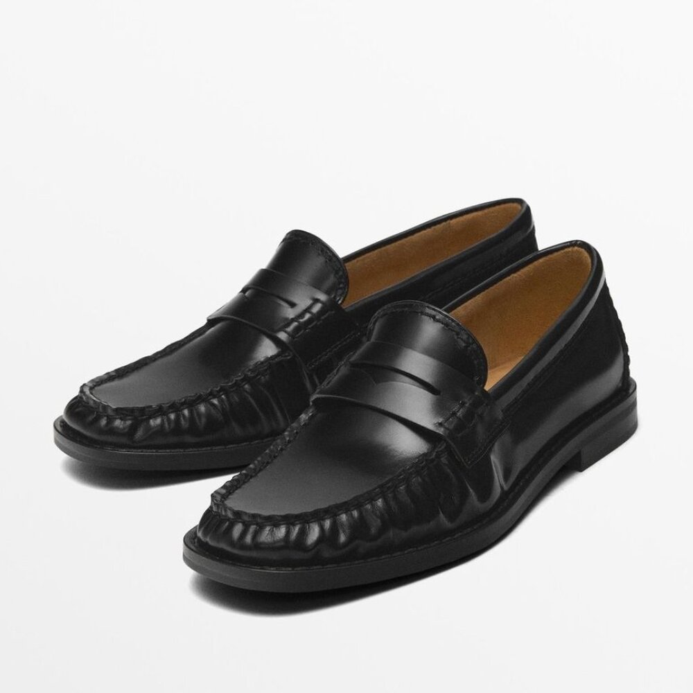 Massimo Dutti Penny Loafers